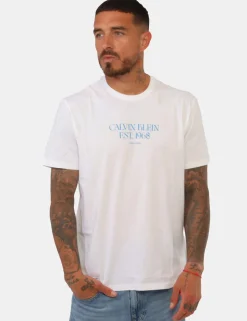T-shirt Calvin Klein Bianco