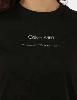 T-shirt Calvin Klein Nera