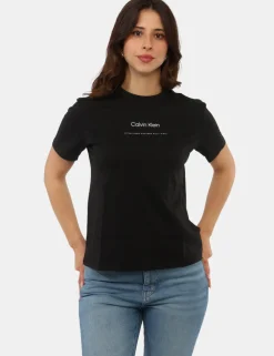 T-shirt Calvin Klein Nera
