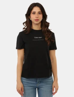 T-shirt Calvin Klein Nera