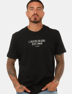 T-shirt Calvin Klein Nera