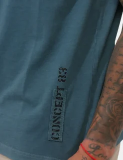 T-shirt Concept83 Azzurra