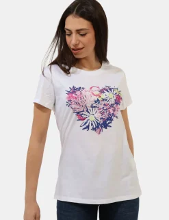 T-shirt Concept83 Bianco