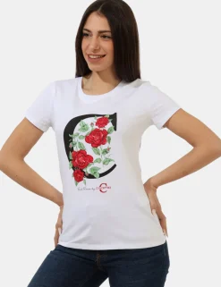 T-shirt Concept83 Bianco