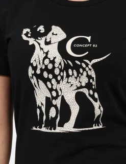 T-shirt Concept83 Bianco