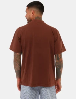 T-shirt Concept83 Marrone