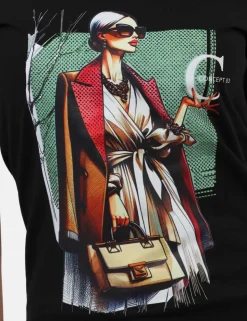 T-shirt Concept83 Nero