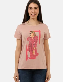 T-shirt Concept83 Rosa
