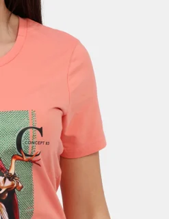 T-shirt Concept83 Rosa