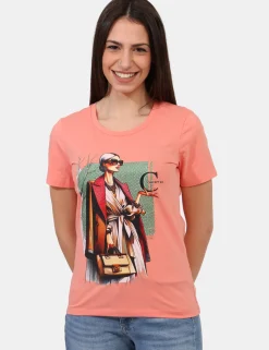 T-shirt Concept83 Rosa