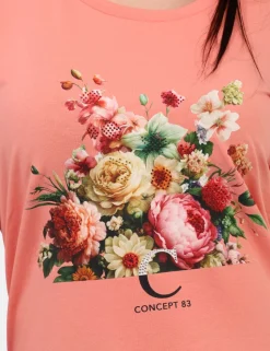 T-shirt Concept83 Rosa