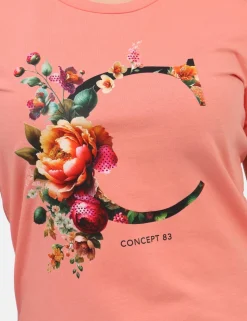T-shirt Concept83 Rosa