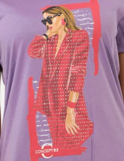 T-shirt Concept83 Viola