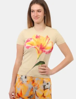 T-shirt Desigual Beige