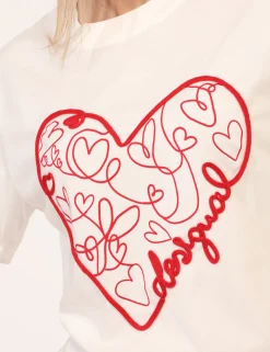 T-shirt Desigual Bianco