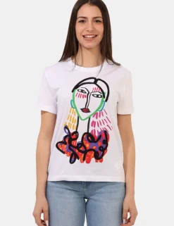 T-shirt Desigual Bianco