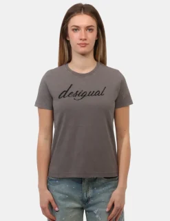 T-shirt Desigual Grigio