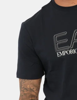 T-shirt Ea7 Blu