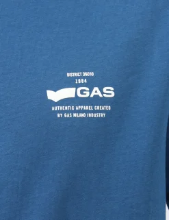 T-shirt Gas Blu