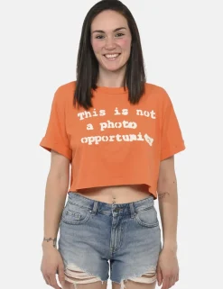 T-shirt Guess Arancione
