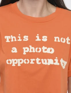 T-shirt Guess Arancione