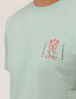T-shirt Iceberg Azzurro