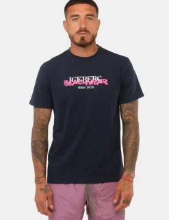 T-shirt Iceberg Blu