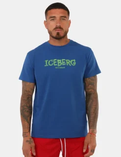 T-shirt Iceberg Blu