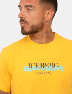 T-shirt Iceberg Giallo