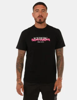 T-shirt Iceberg Nera