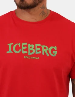 T-shirt Iceberg Rosso