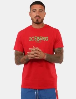 T-shirt Iceberg Rosso