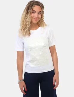 T-shirt Materica Bianca