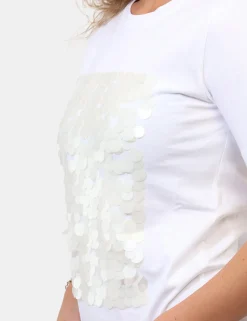 T-shirt Materica Bianca