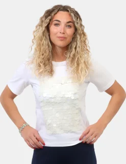 T-shirt Materica Bianca