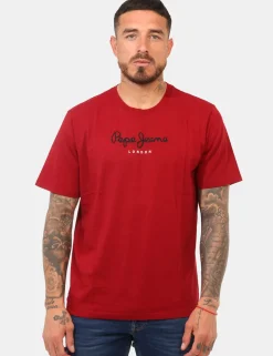 T-shirt Pepe Jeans Bordeaux