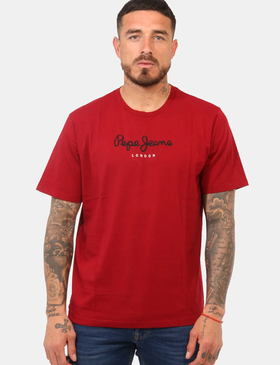 T-shirt Pepe Jeans Bordeaux