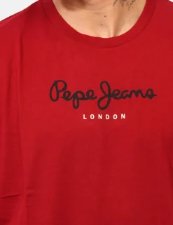 T-shirt Pepe Jeans Bordeaux