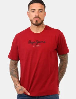 T-shirt Pepe Jeans Bordeaux