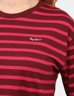 T-shirt Pepe Jeans Bordeaux