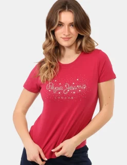 T-shirt Pepe Jeans Fucsia
