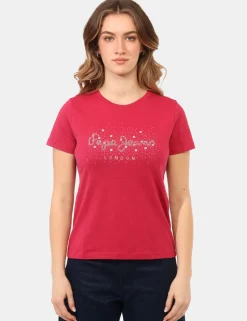 T-shirt Pepe Jeans Fucsia