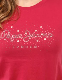T-shirt Pepe Jeans Fucsia