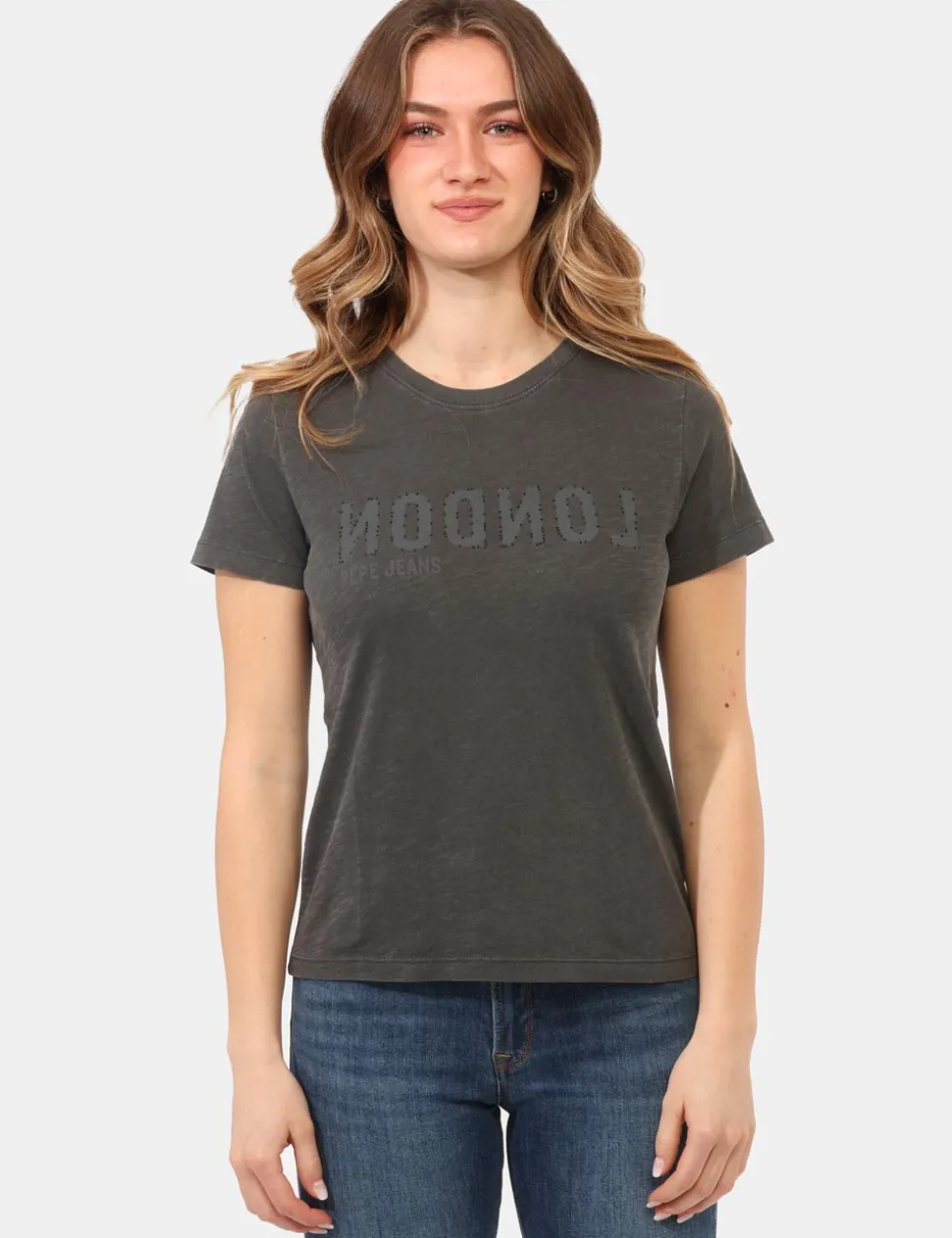 T-shirt Pepe Jeans Grigia