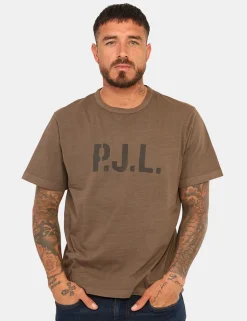 T-shirt Pepe Jeans Marrone