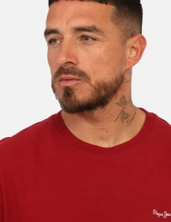 T-shirt Pepe Jeans Rossa