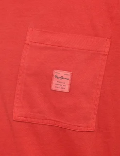 T-shirt Pepe Jeans Rosso