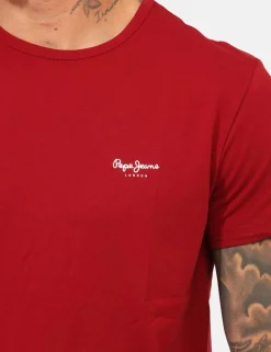 T-shirt Pepe Jeans Rosso