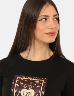 T-shirt Twin Set Nero