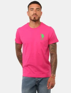 T-shirt U.S. Polo Assn. Fucsia
